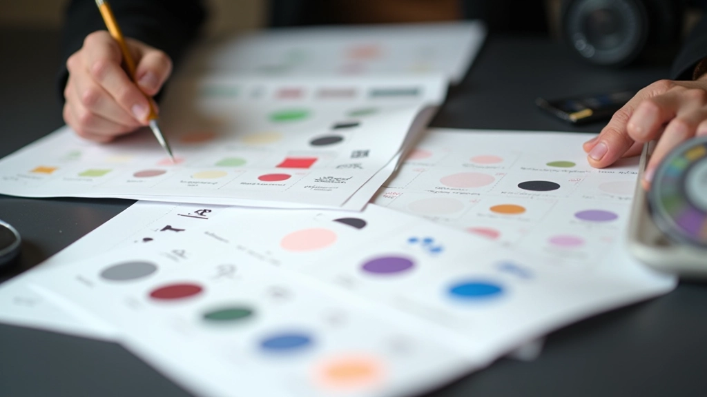 Ensemble d'icônes affichées en mode clair et mode sombre avec des variations de poids et de contraste